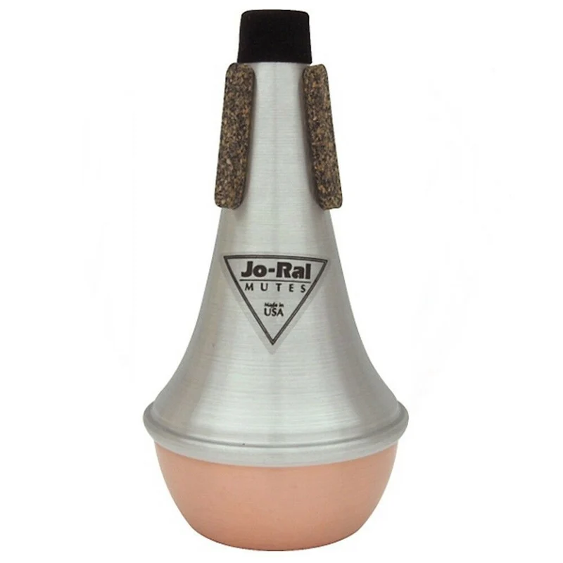 Jo-Ral Trumpet Straight Mute - Aluminium with Copper Bottom