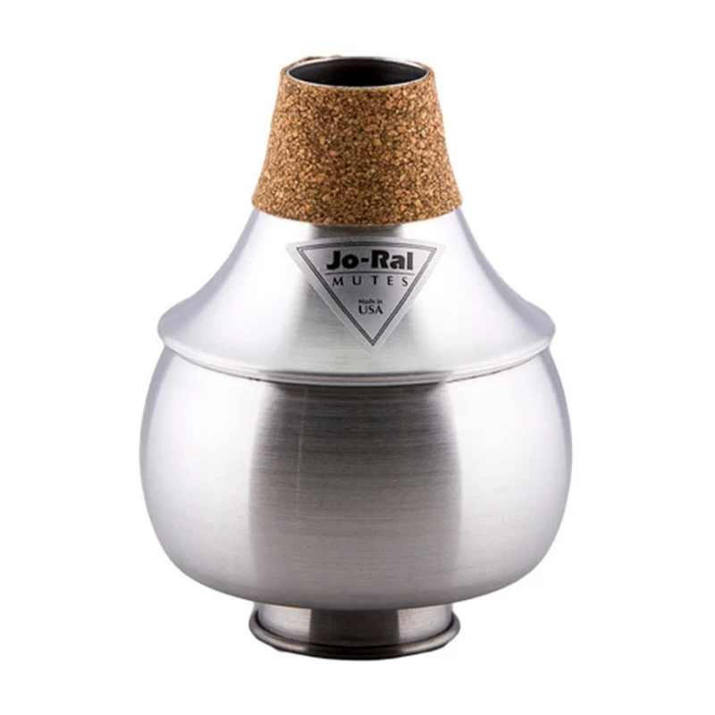 Jo-Ral Trumpet Bubble Mute with Stem - All Aluminium