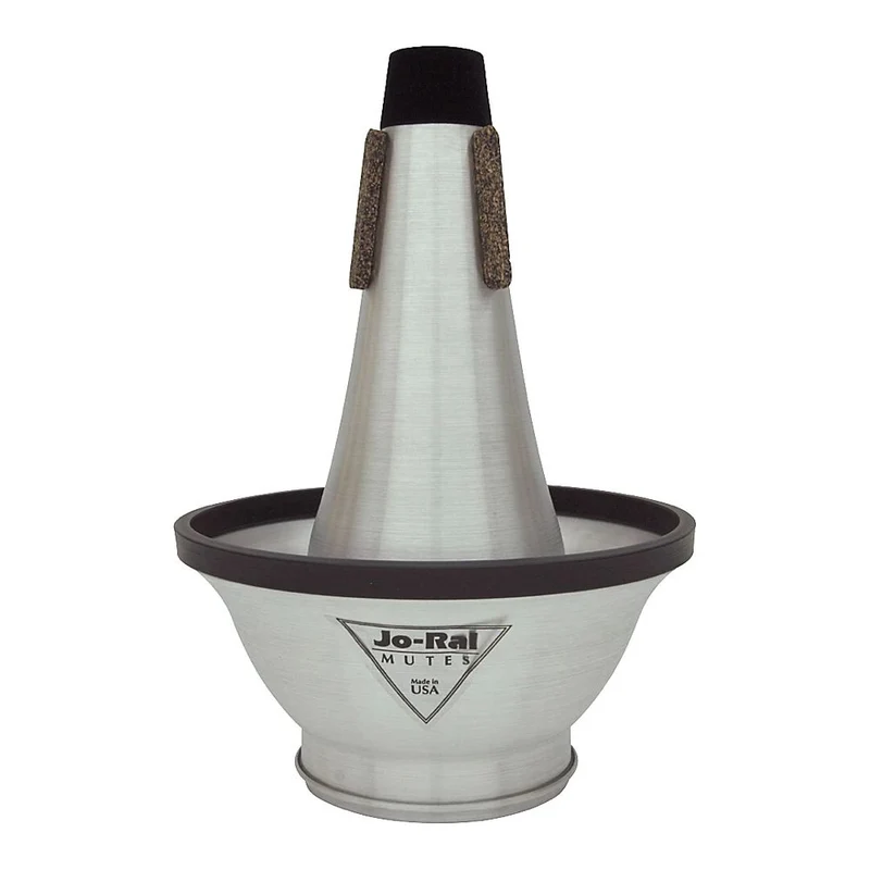 Jo-Ral Tenor Trombone Adjustable Cup Mute for Small Bell - All Aluminium