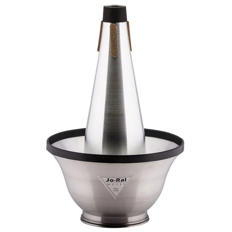 Jo-Ral Bass Trombone Adjustable Cup Mute - All Aluminium