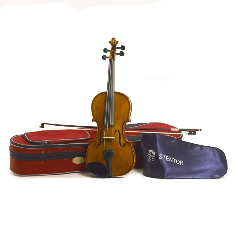 Stentor S1514 Student II 1/4 Size Violin Outfit (Antique Chestnut)
