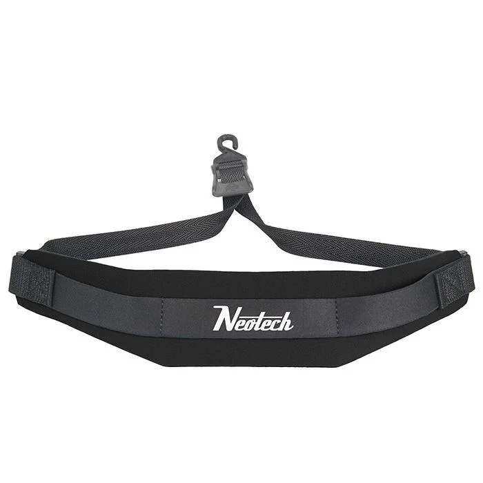 Neotech Extra Long Soft Strap w/ Open Hook (Black)