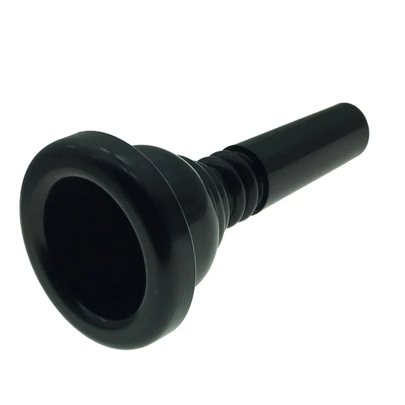 Mutec Trombone Mouthpiece 6HAL Small Shank Plastic Black