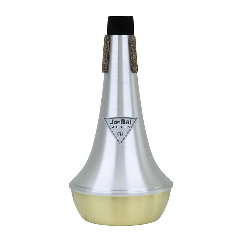 Jo-Ral Bass Trombone Straight Mute - Aluminium with Brass Bottom