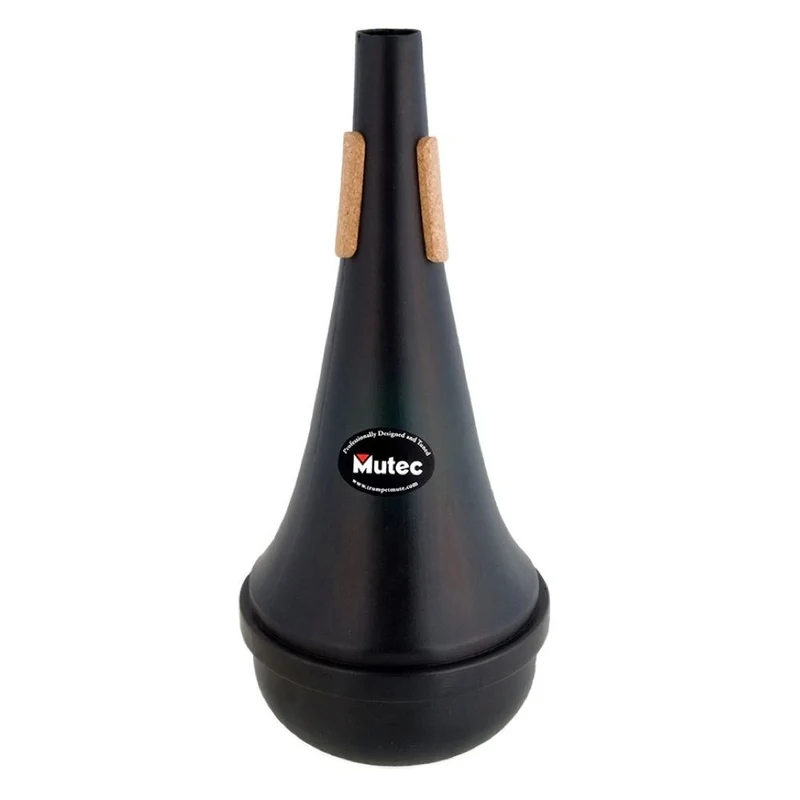Mutec Trombone Straight Mute - Black Polymer