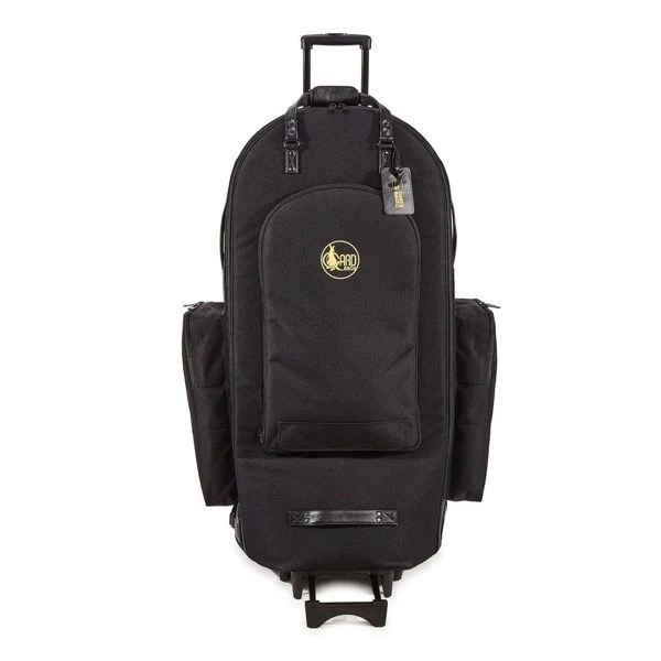 Gard Tuba 3/4 Wheelie Gig Bag - Synthetic Black