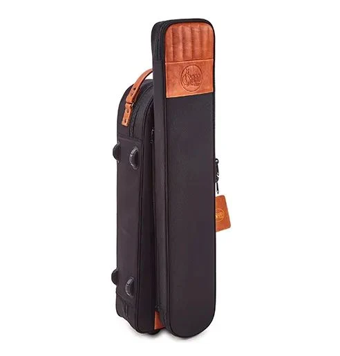 Gard Elite Cut Bell Trombone Gig Bag - Synthetic Black w/ Tan Trim