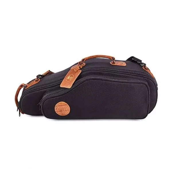 Gard Elite Alto Sax Gig Bag - Synthetic Black w/ Tan Trim