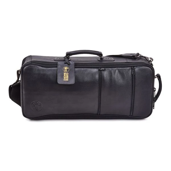 Gard Compact Double Trumpet Gig Bag - Leather Black