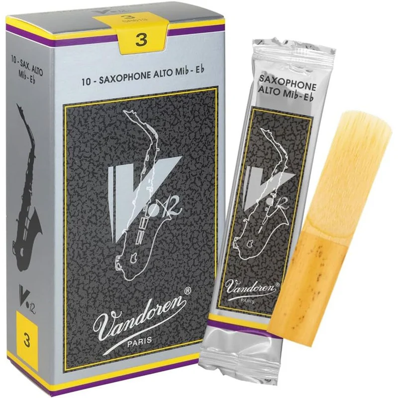 Vandoren V12 Alto Sax Reeds Strength 3 10 Pack