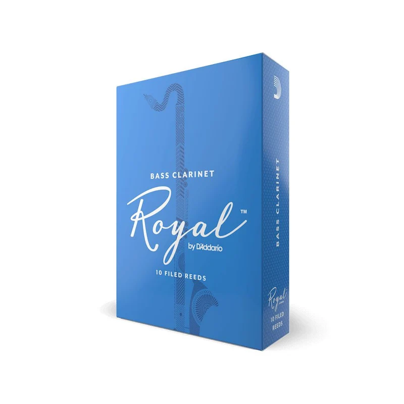 Royal Bass Clarinet Reeds Strength 2.5 (10-Pack)
