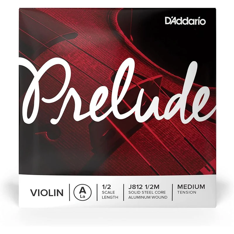 D'Addario 1/2 Size Violin Single A String