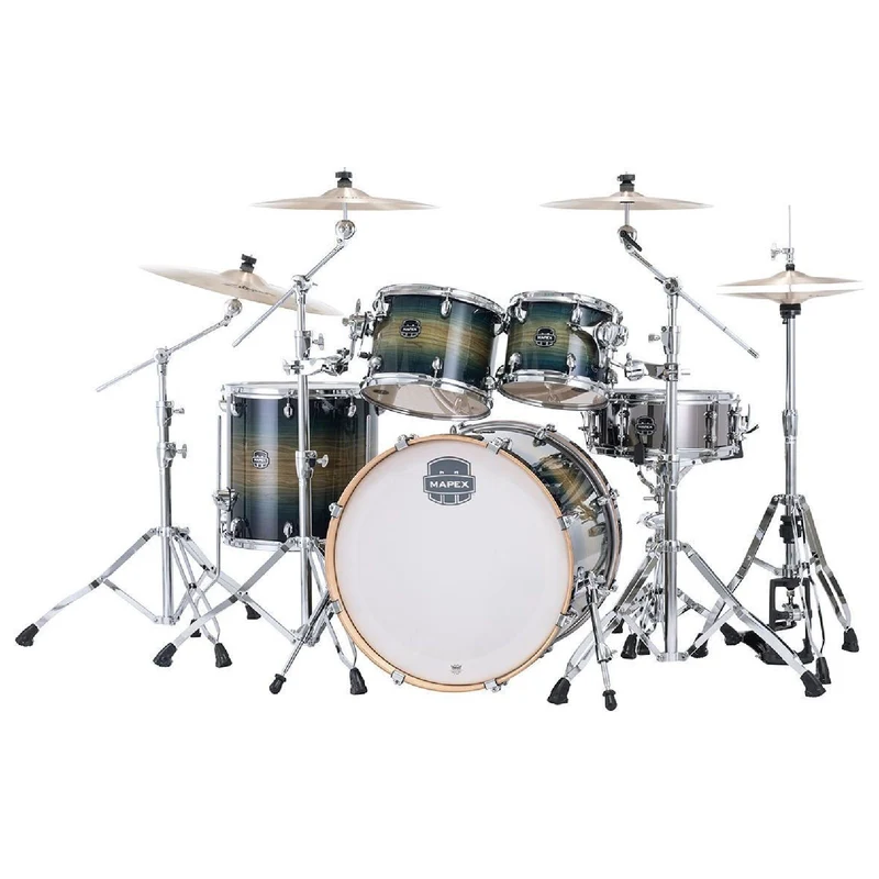 Mapex Armory 22" 5-Piece Rock Drum Shell Pack (Rainforest Burst)