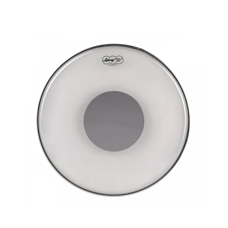 Ludwig LW6118R Ambassador 18 inch Clear Silver Dot Drum Head