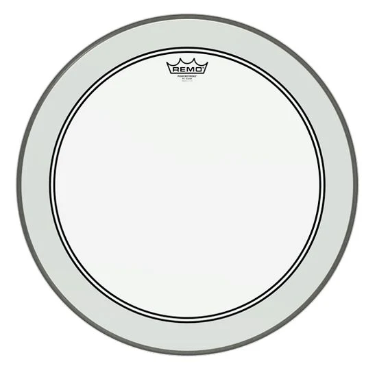 Remo P3-1320-BP Powerstroke P3 Clear Bass Drumhead 20"