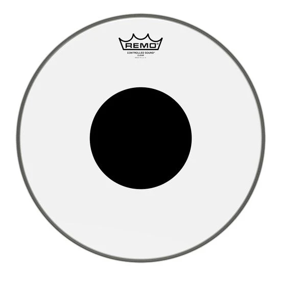 Remo Controlled Sound 12inch Clear Black Dot Drumhead