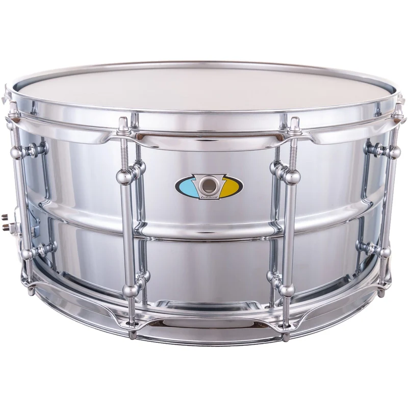 Ludwig 14" x 6.5" Supralite Steel Snare Drum w/ P88I Throw-Off