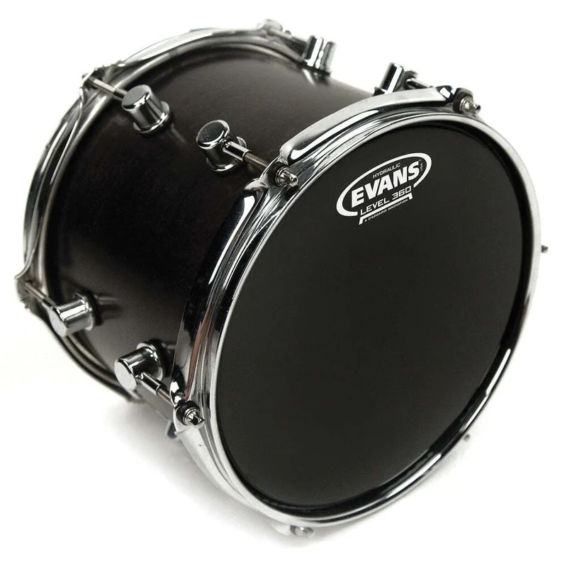 Evans Hydraulic Black Drum Head 14 Inch