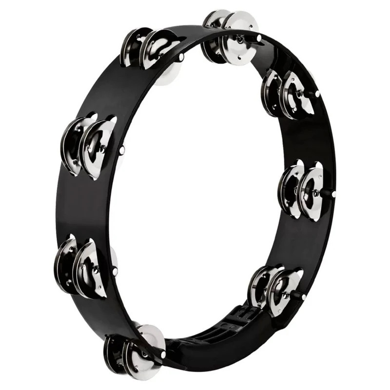 Meinl HTT10BK Headliner Tour Tambourine ABS 10" Double Row Black