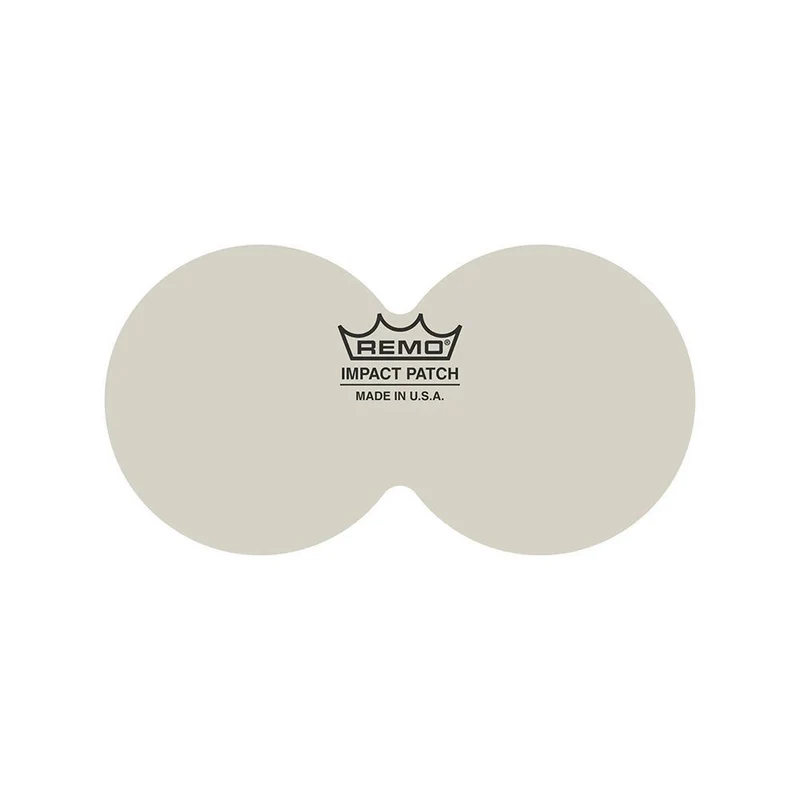 Remo IM-0012-PH Maximum Durability Kick Drum Beater Double Impact Patches - 2.5"