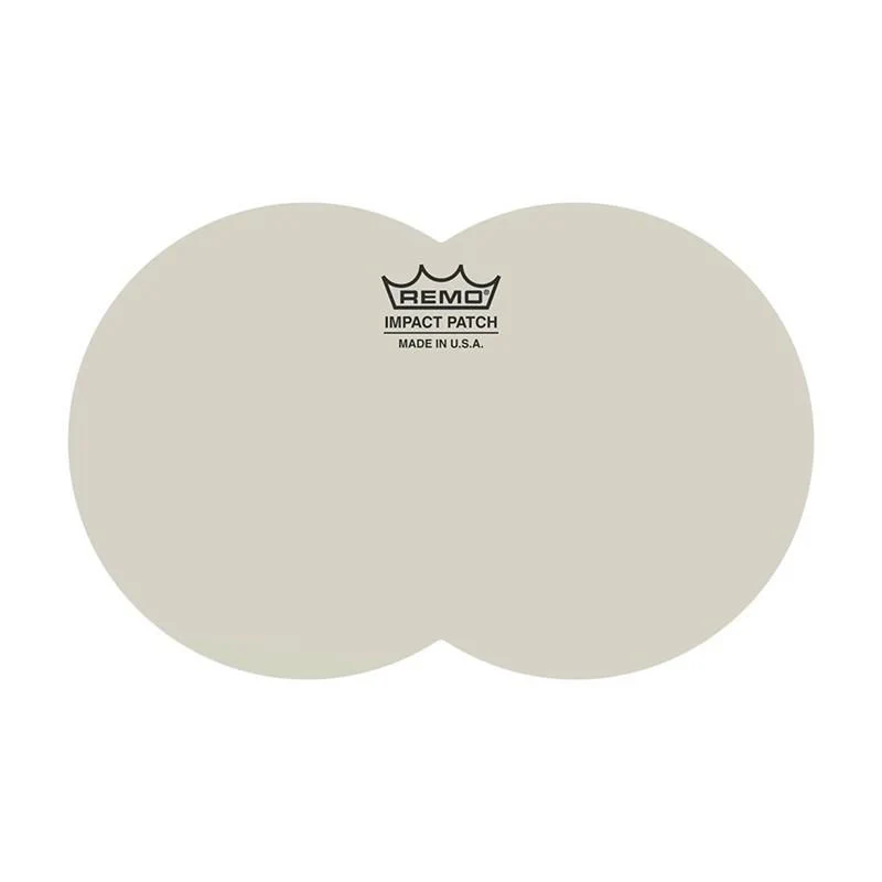 Remo IM-0006-PH Maximum Durability Kick Drum Beater Double Impact Patches - 4"