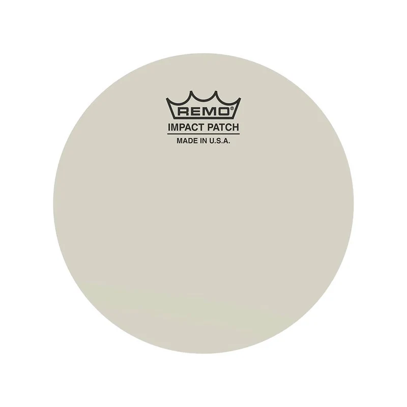 Remo IM-0004-PH Maximum Durability Kick Drum Beater Impact Patches 2-Pack - 4"