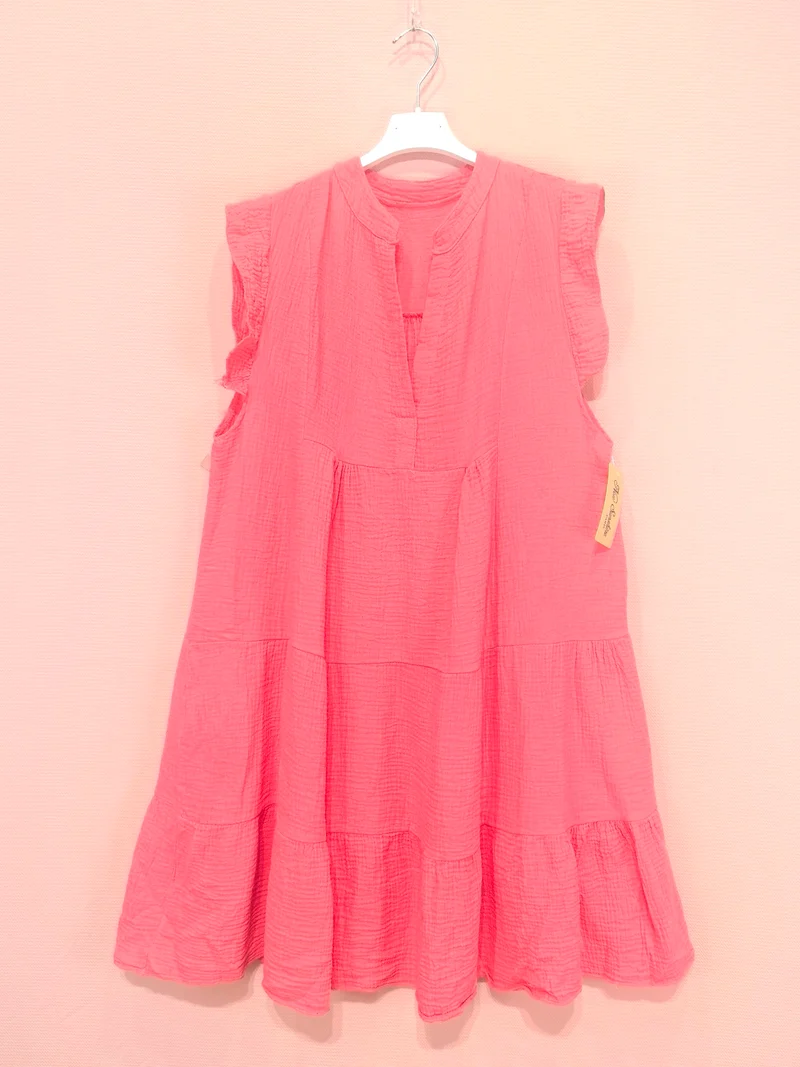 Robe En Gaze De Coton (x8)