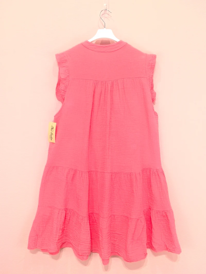 Robe En Gaze De Coton (x8)