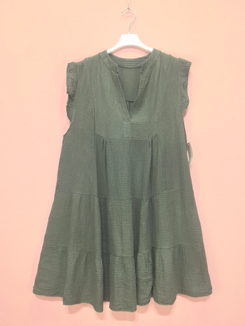Robe En Gaze De Coton (x8)