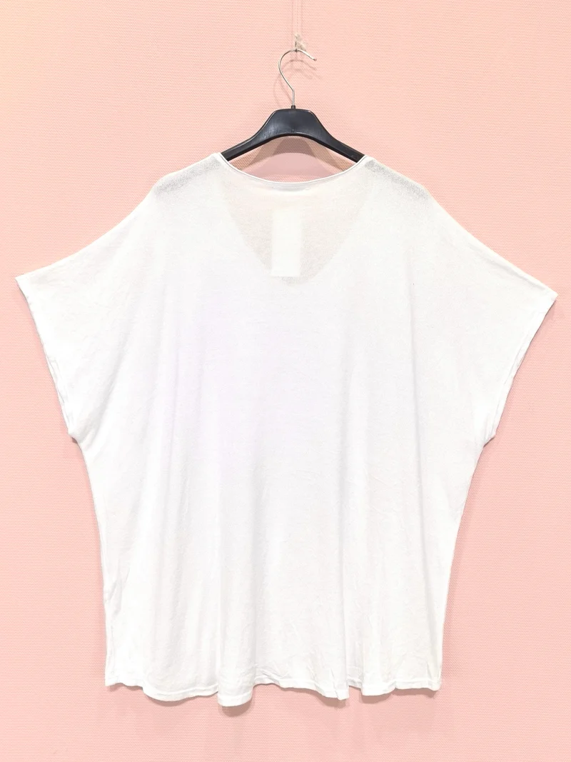 T-shirts Col V (x8)