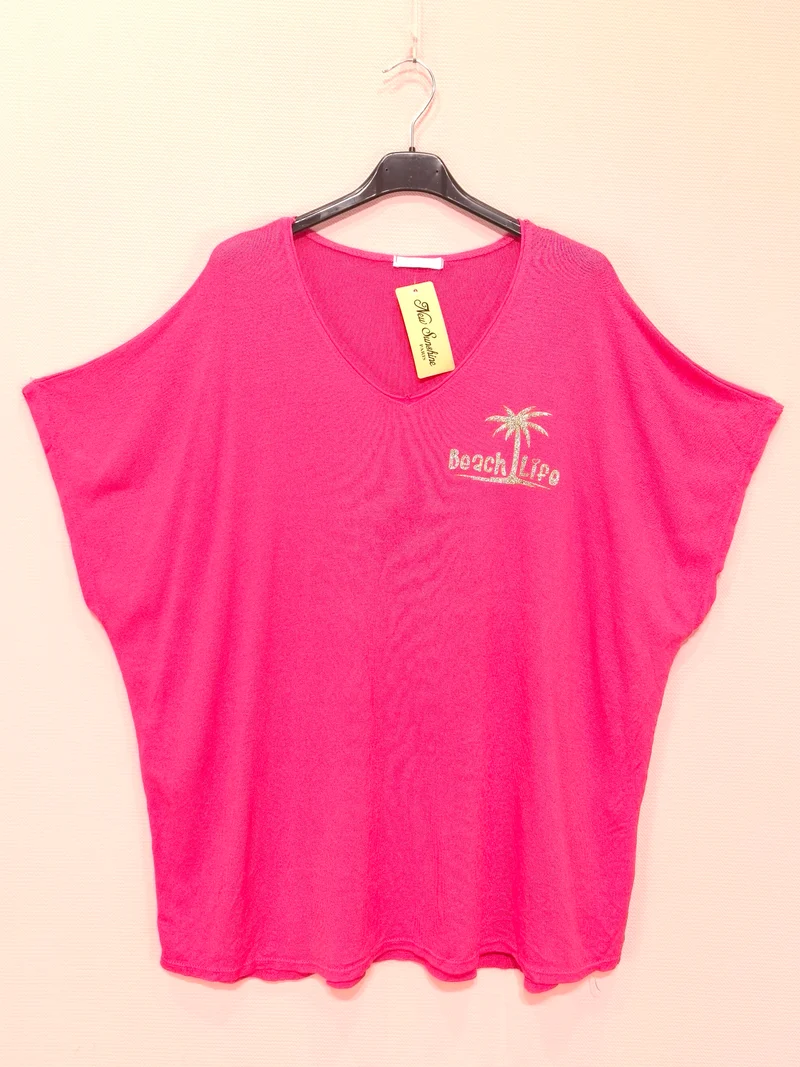 T-shirts Col V (x8)