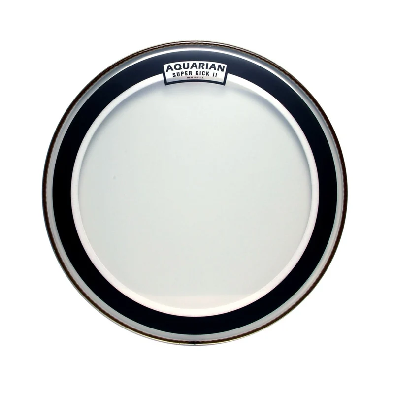 Aquarian 16" Bass Drum Head Clear Ply SKII16
