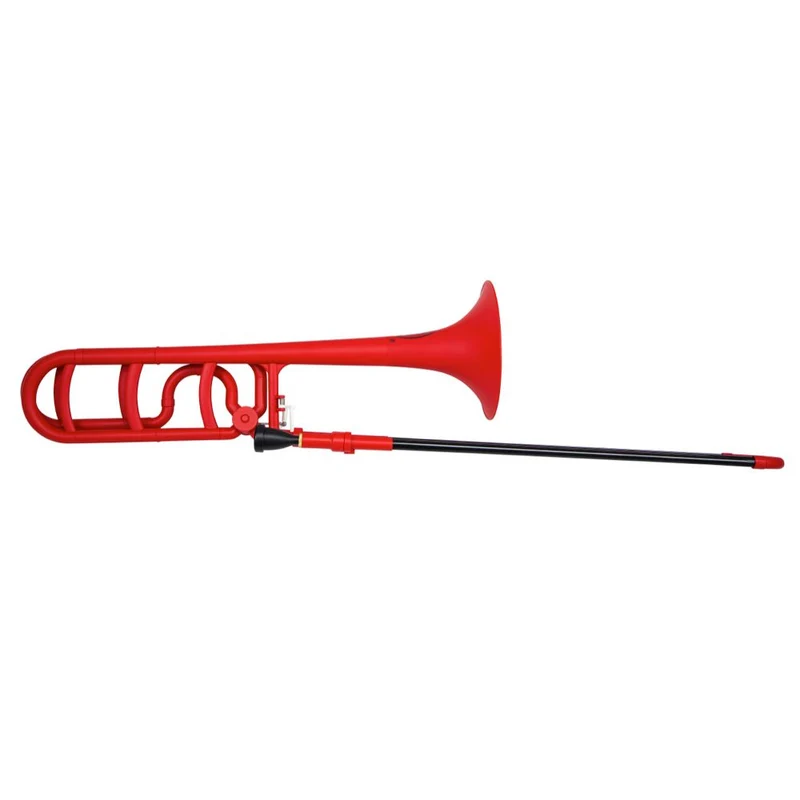 ZO Next Generation ABS Bb/F Trombone w/ Mouthpiece & Bag - Racing Red Finish