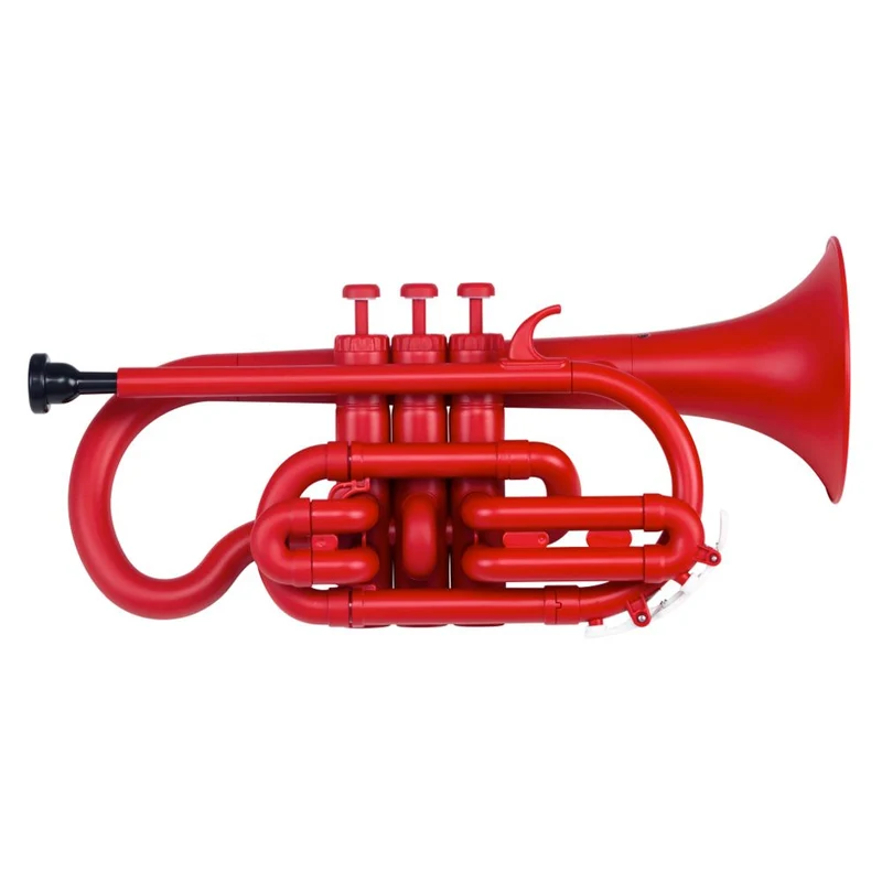 ZO Next Generation ABS Bb Cornet inc Mouthpiece & Bag - Racing Red Finish