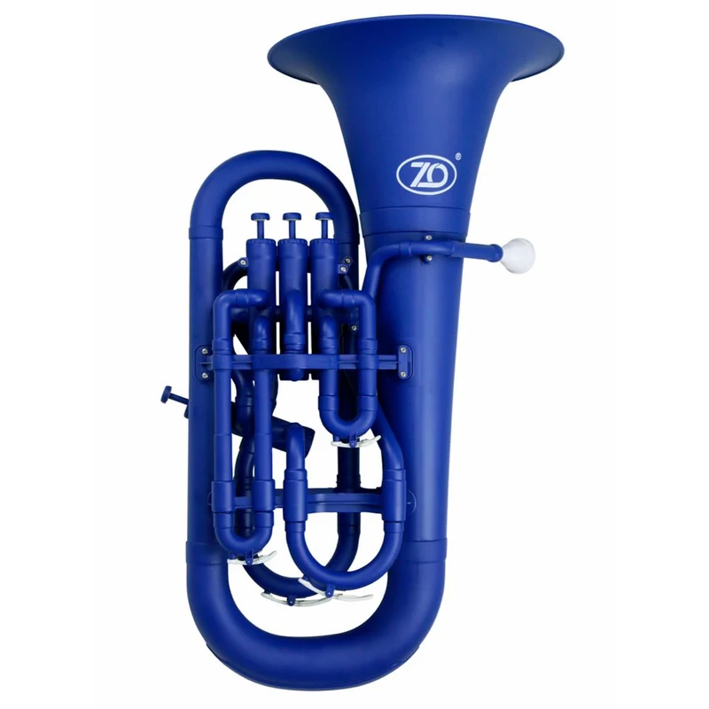 ZO Next Generation ABS 4-valve Bb Euphonium w/ Mouthpiece & Bag - Blue Blast Finish