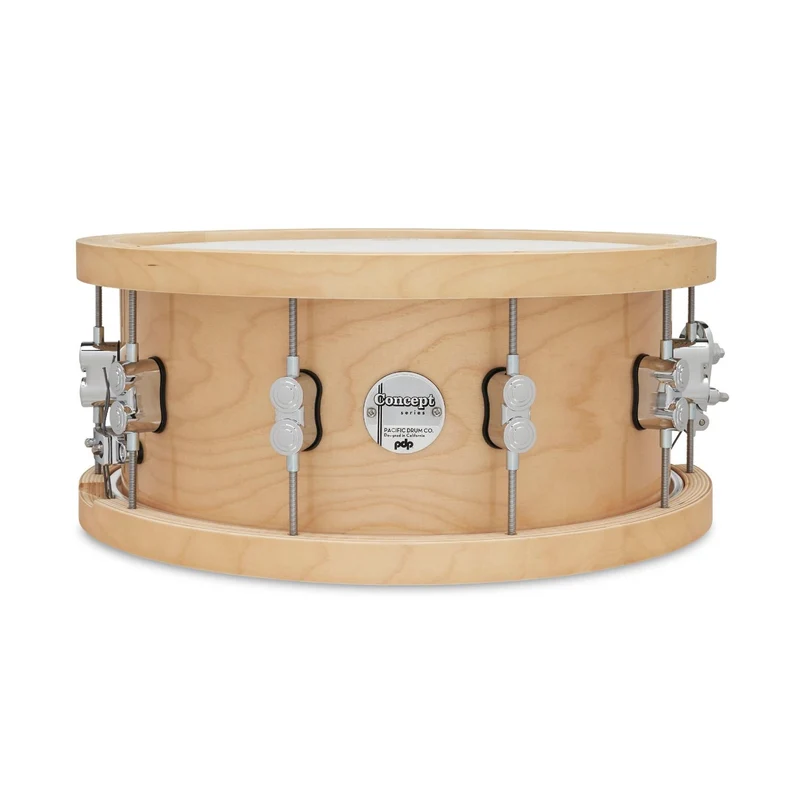 PDP Concept Maple 14" x 6.5" 20 Ply Snare Drum w/ Wood Hoop