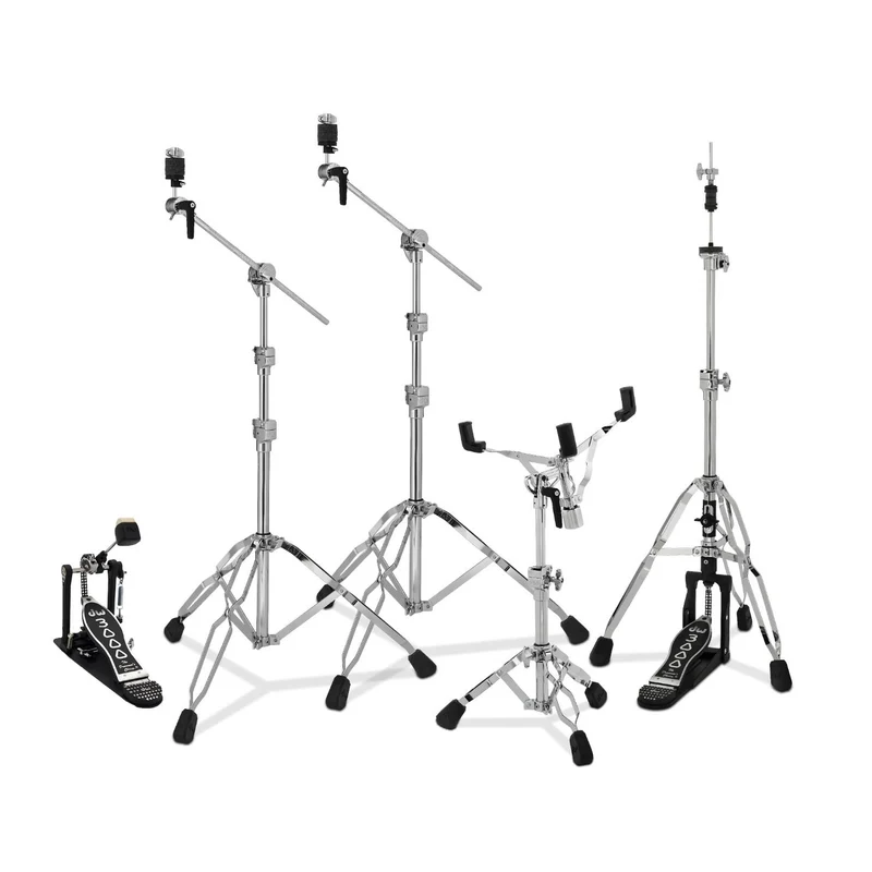 DW 3000 Series 5-Piece Hware Pack inc Single Pedal, Snare, Hihat, Cymbal (x2) Stands