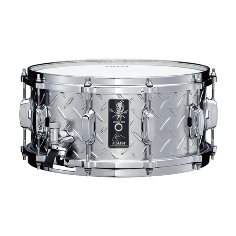 Tama 14" x 6.5" Lars Ulrich Snare Drum (Diamond Plate Steel)