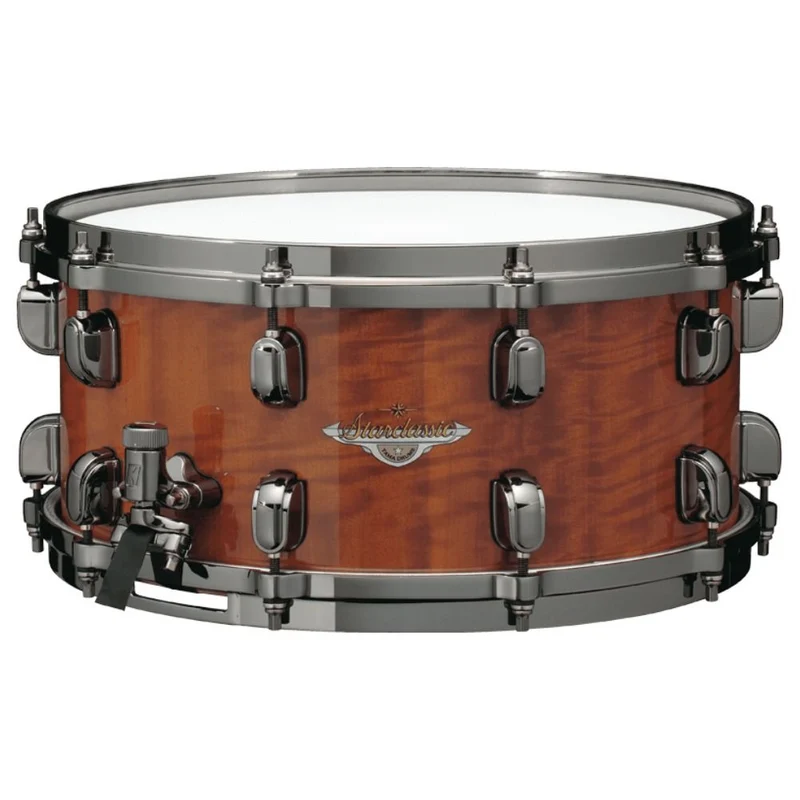 Tama Starclassic Bubinga 14" x 6.5" Snare Drum (Gloss African Cherry)