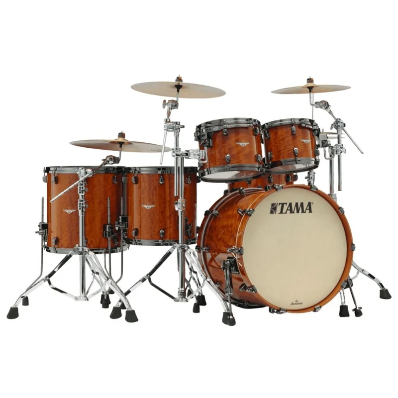 Tama Starclassic Bubinga 22" 5-Piece Shell Pack (Gloss African Cherry)