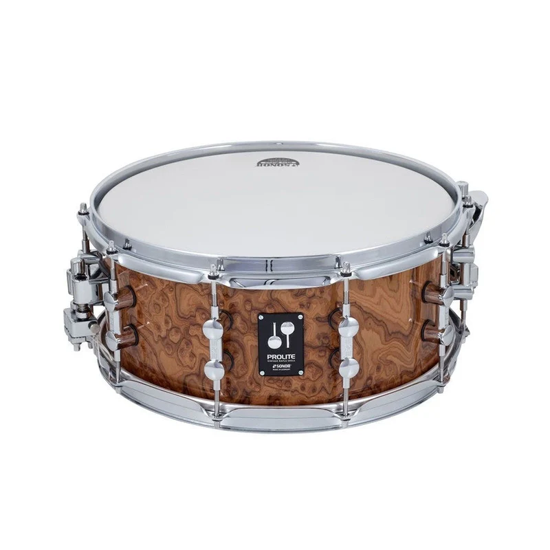 Sonor ProLite 14x6inch Snare Drum Chocolate Burl