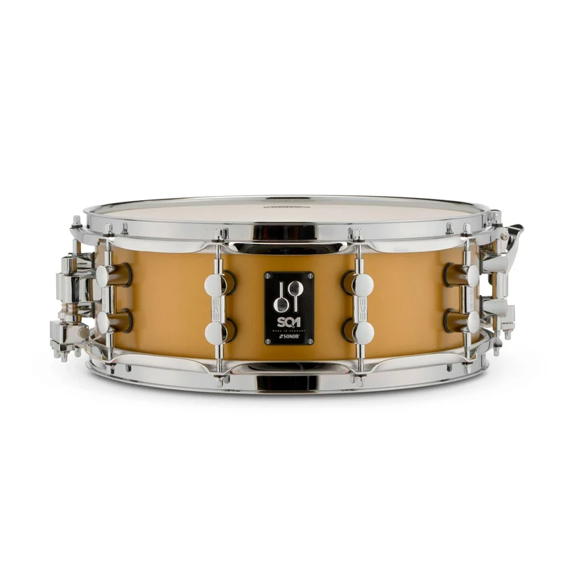Sonor SQ1 14x5 Snare Drum Satin Copper Brown