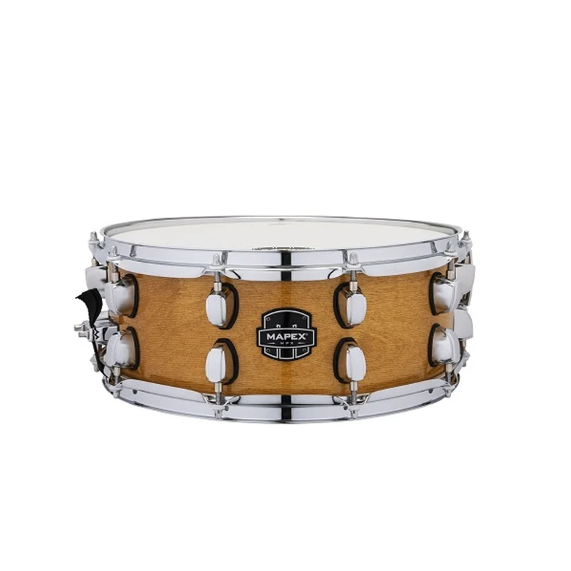 Mapex MPX MaplePoplar Hybrid 14x55 Snare Drum Gloss Natural