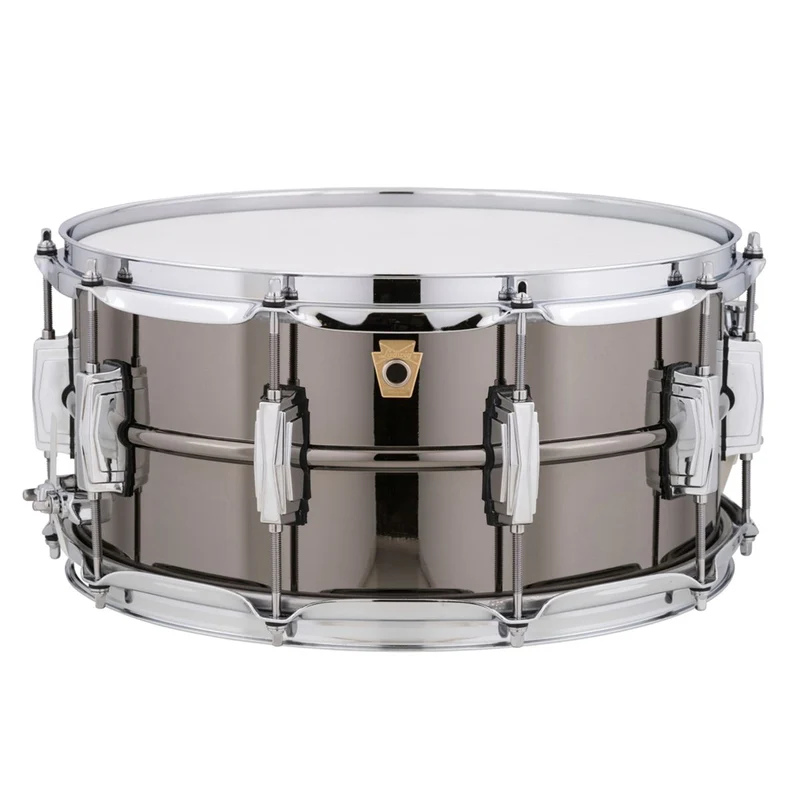 Ludwig Black Beauty 14" x 6.5" Brass Snare Drum Smooth Shell w/Imperial Lugs
