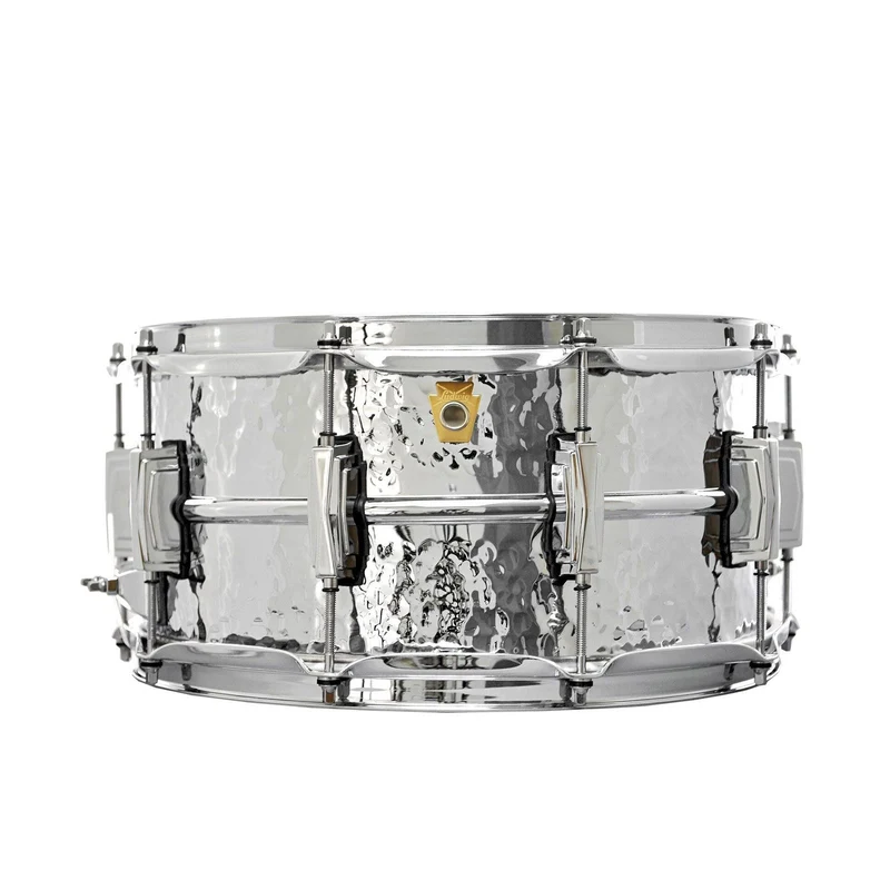 Ludwig 65 X 14 Inch Supraphonic Hammered Aluminium Snare Drum