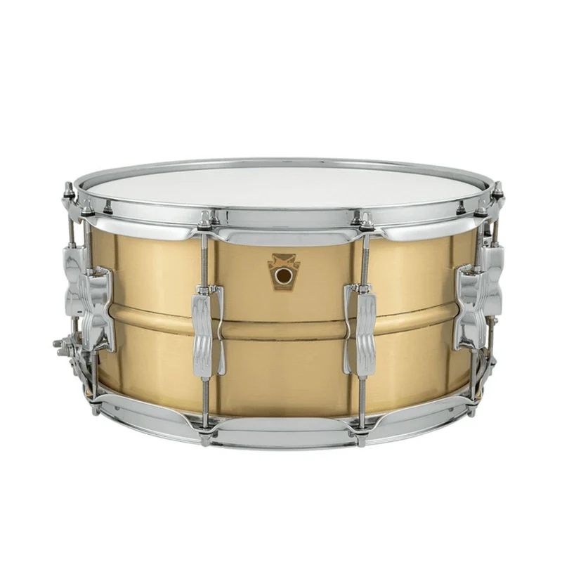 Ludwig 14" x 6.5" Acro Brass Snare Drum LB654B