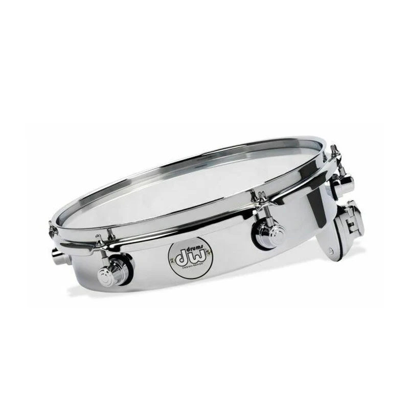 DW Design Piccolo Tom 12" x 2.5" Chrome Over Steel