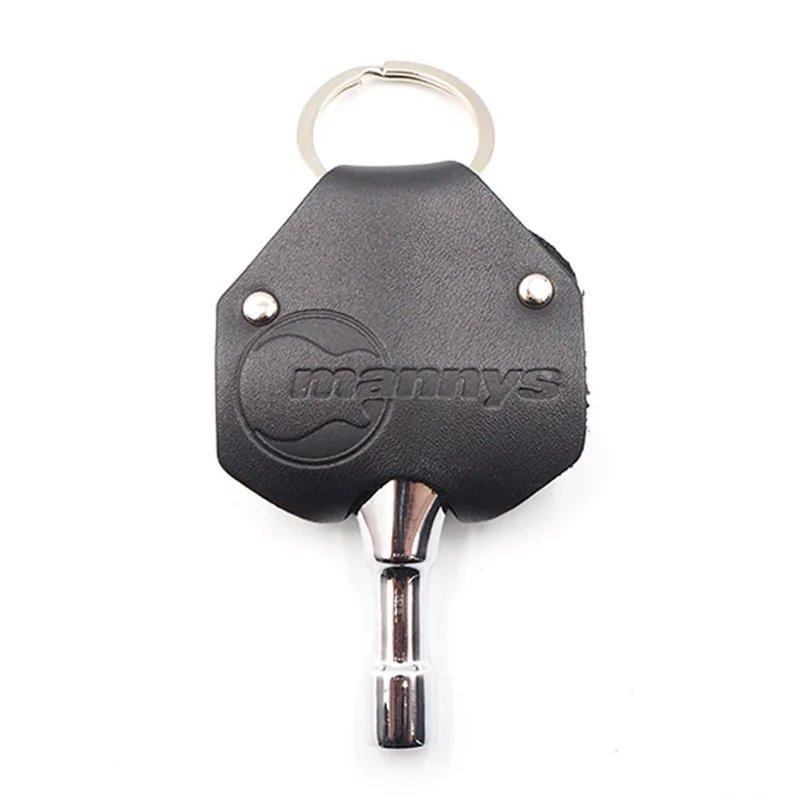 DSL Drum Key Pouch and Key Ring. Includes Heavy Duty Drum Key w/Mannys Logo