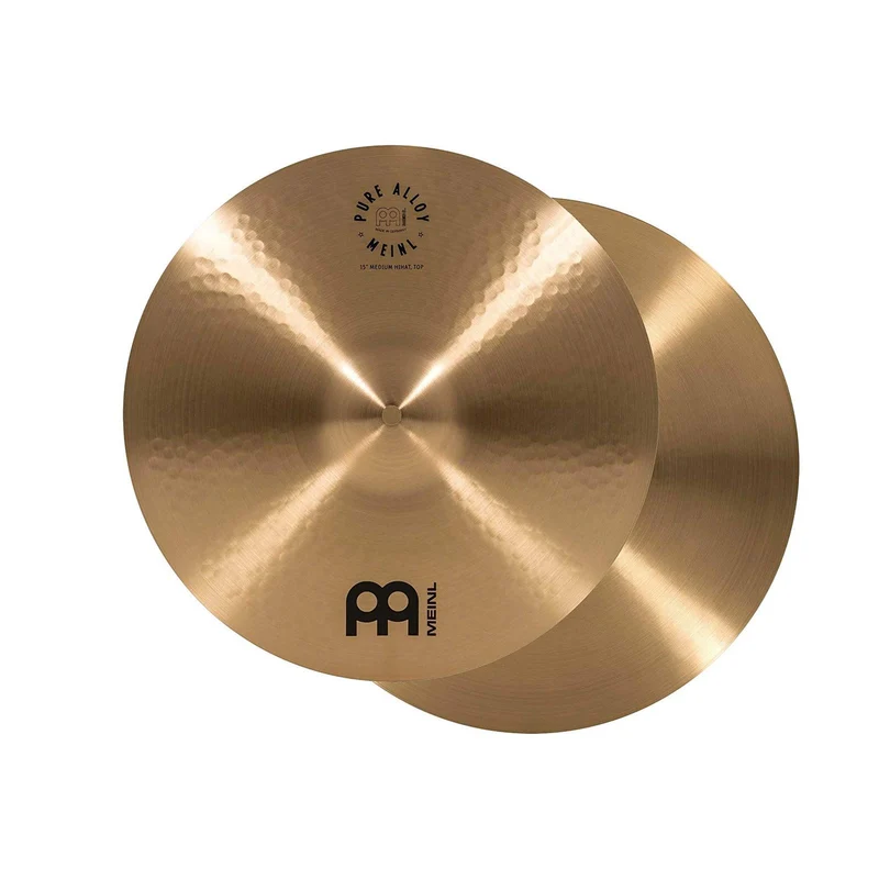 Meinl Pure Alloy 15" Medium HiHat Cymbals