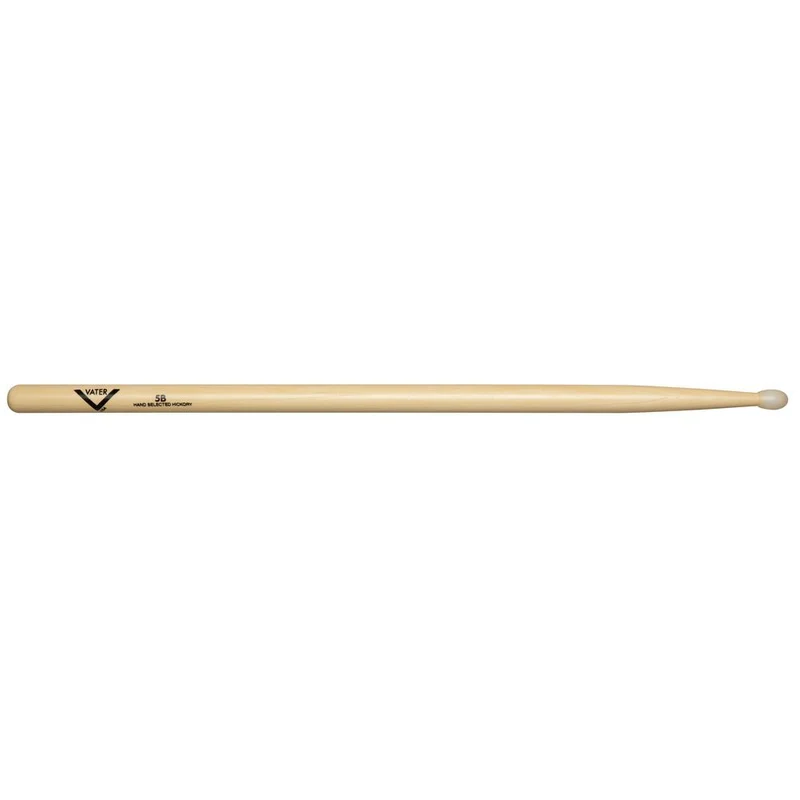 Vater VH5BN 5B American Hickory Nylon Tip Drumsticks (Pair)